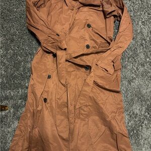 a new day Rust Trench Coat